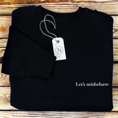 BESTICKTER SWEATER • LET'S MISBEHAVE