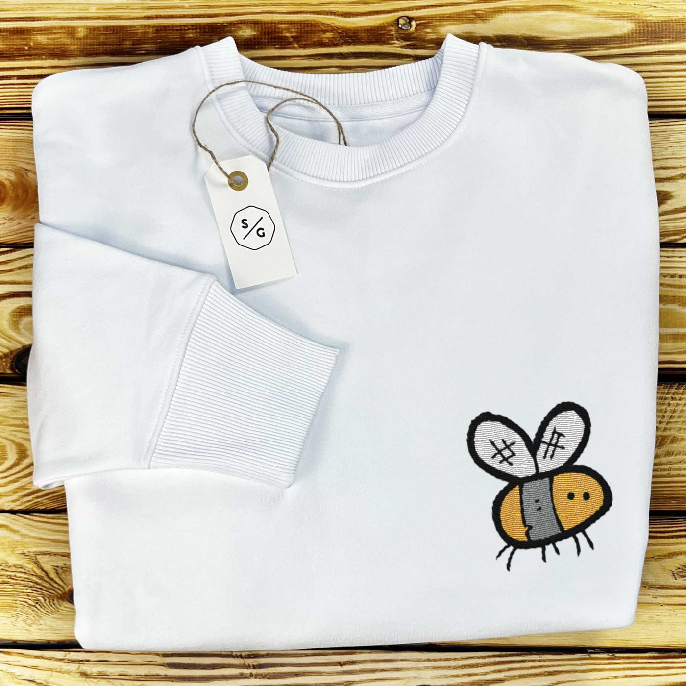 BESTICKTER SWEATER • BUMBLEBEE