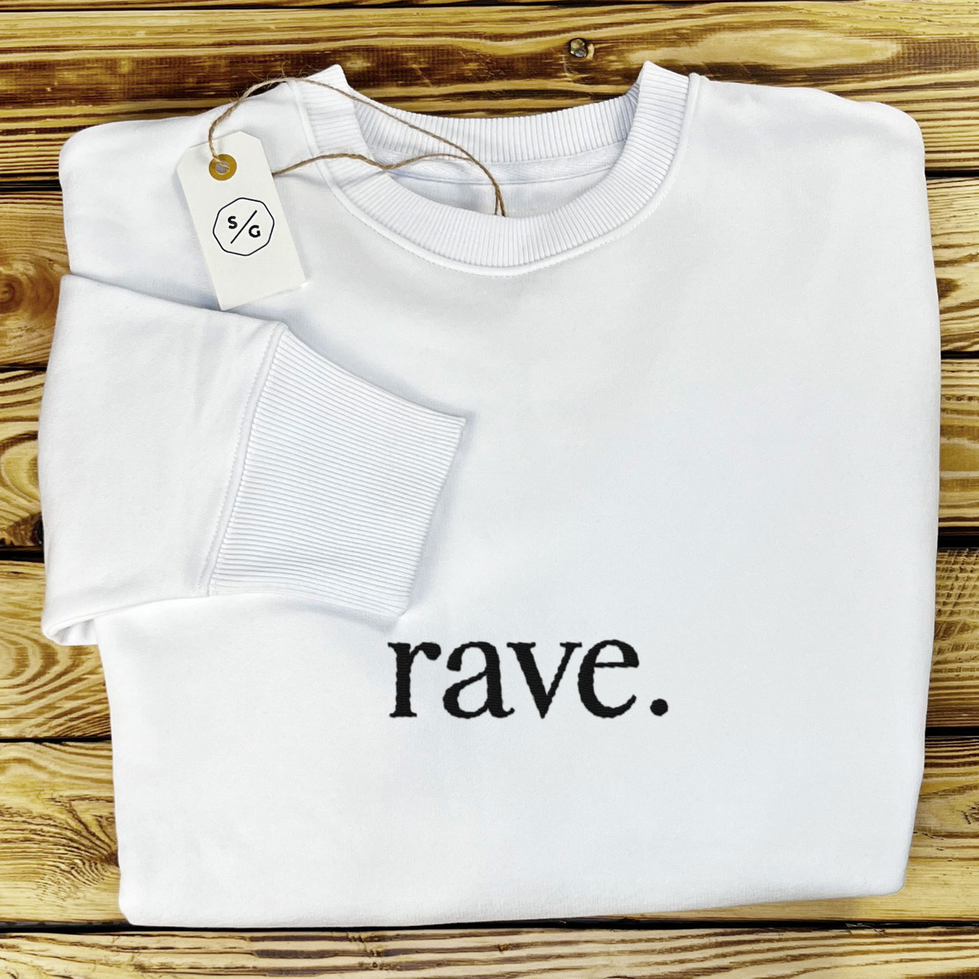 BESTICKTER SWEATER • RAVE.