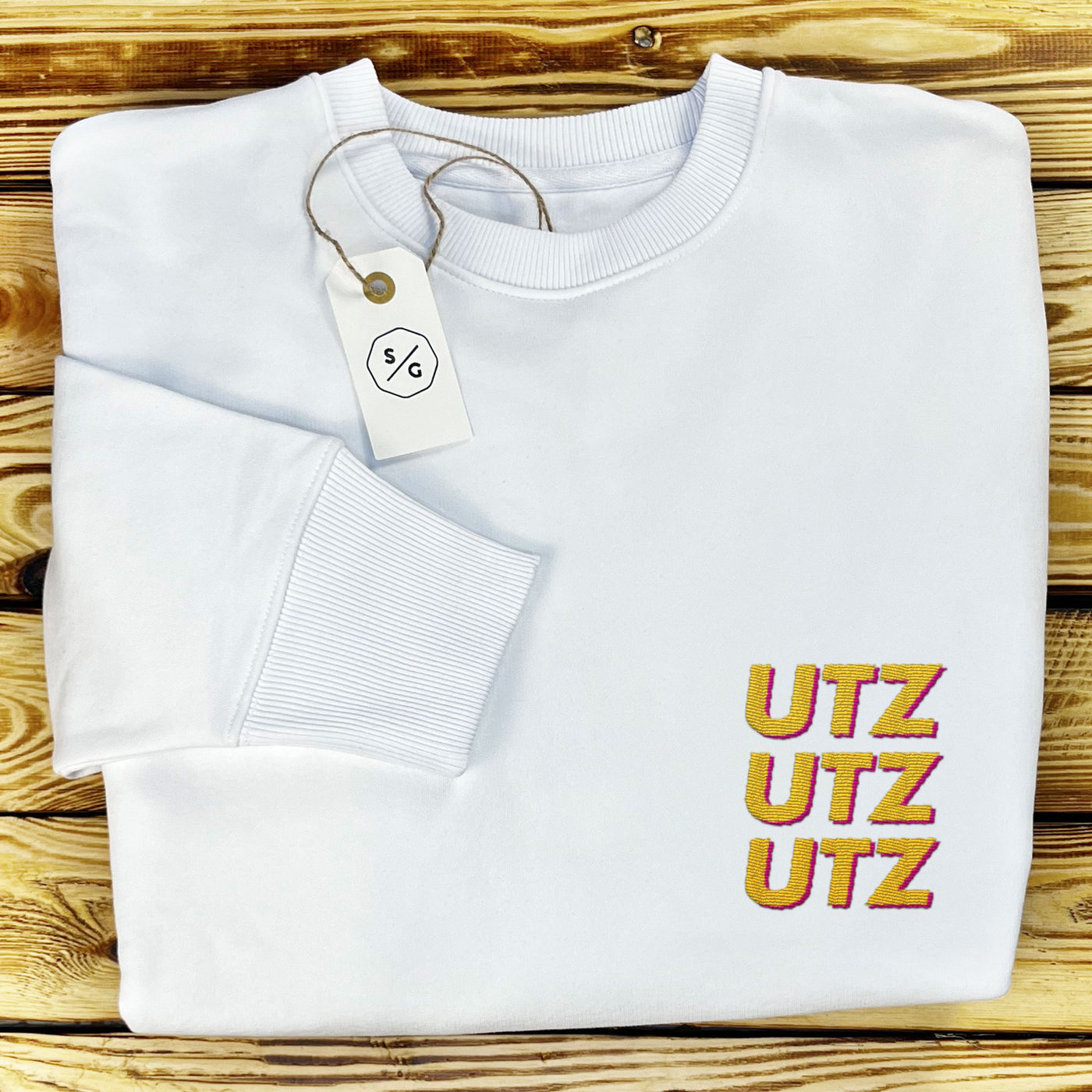 BESTICKTER SWEATER • UTZ UTZ UTZ