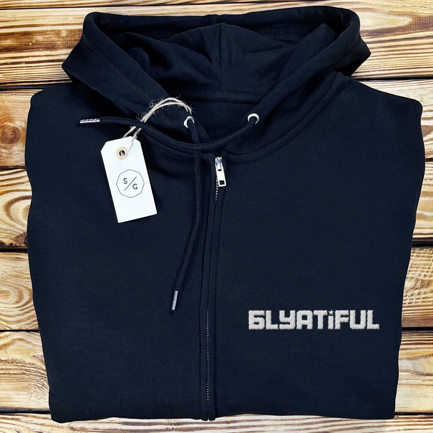 BESTICKTER ZIPPER HOODIE • BLYATIFUL