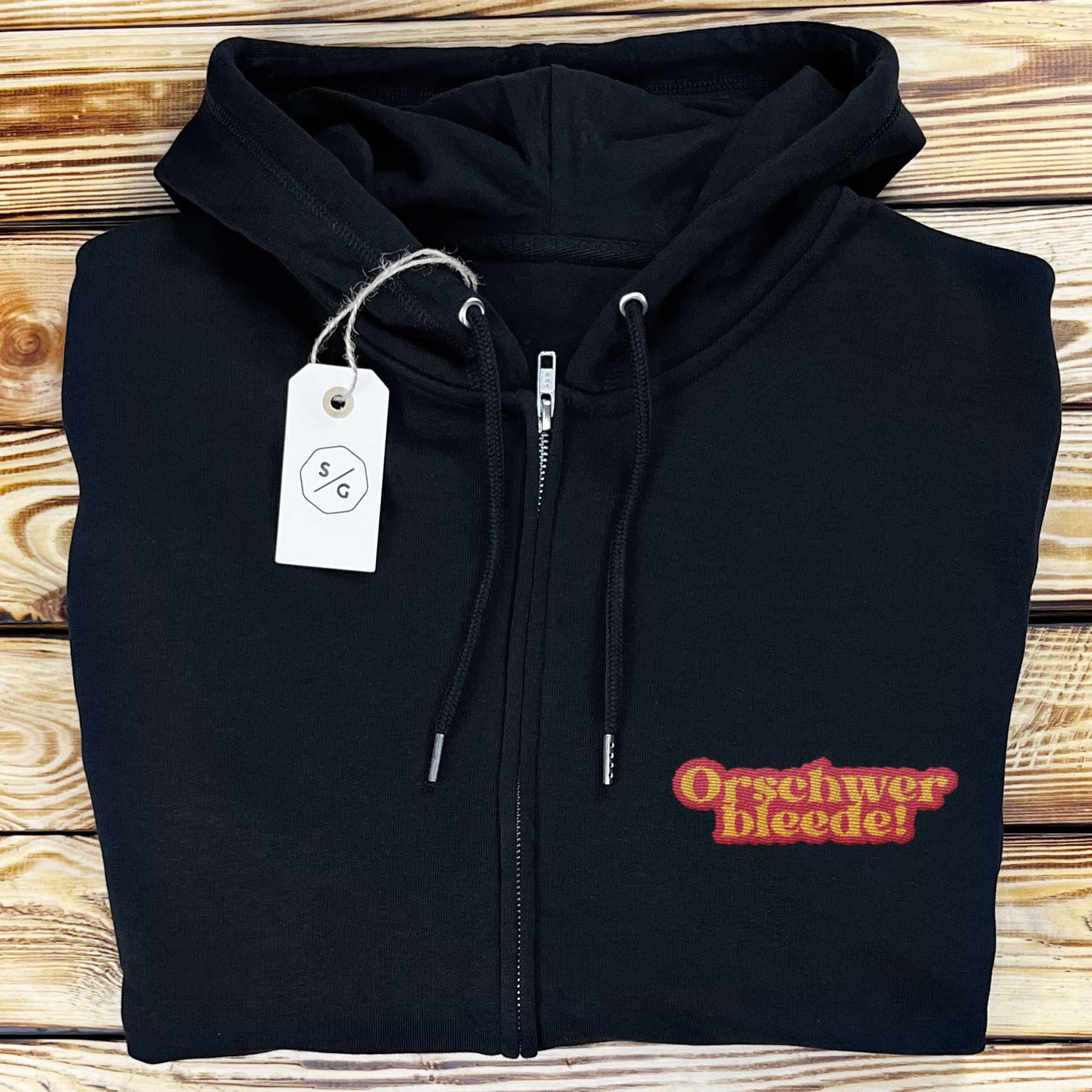 ZIPPER HOODIE • ORSCHWERBLEEDE!