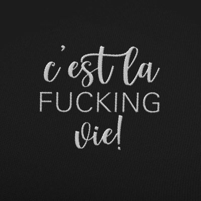 BESTICKTE CAP • C'EST LA FUCKING VIE