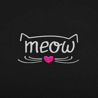 BESTICKTE CAP • MEOW