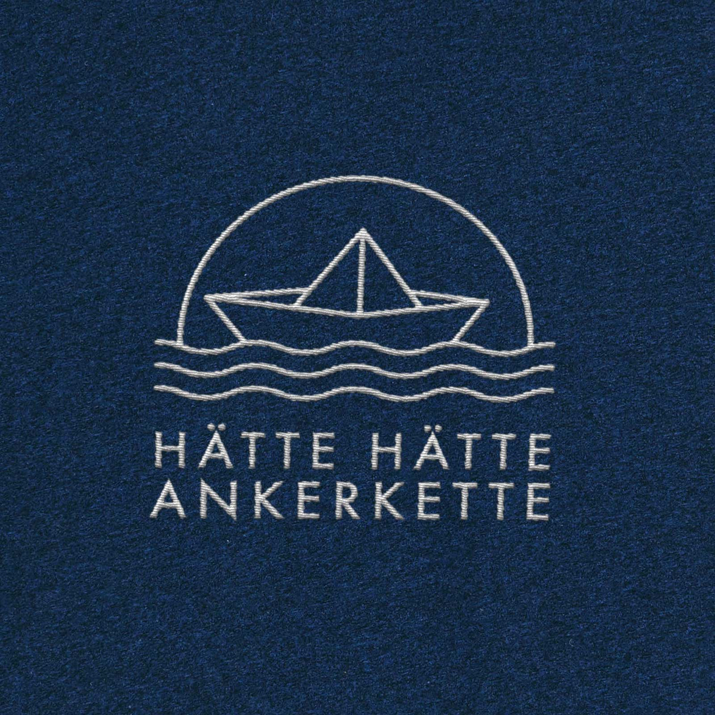 BESTICKTER HOODIE • HÄTTE HÄTTE ANKERKETTE