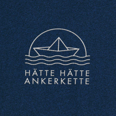 BESTICKTER HOODIE • HÄTTE HÄTTE ANKERKETTE