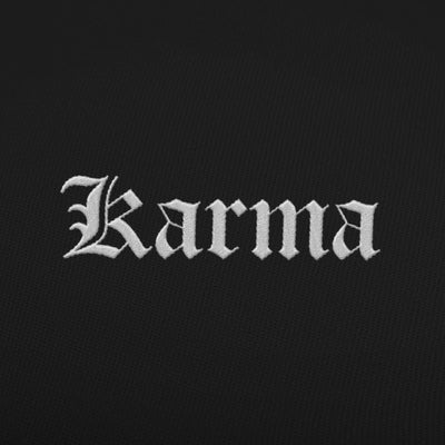 BESTICKTE CAP • KARMA