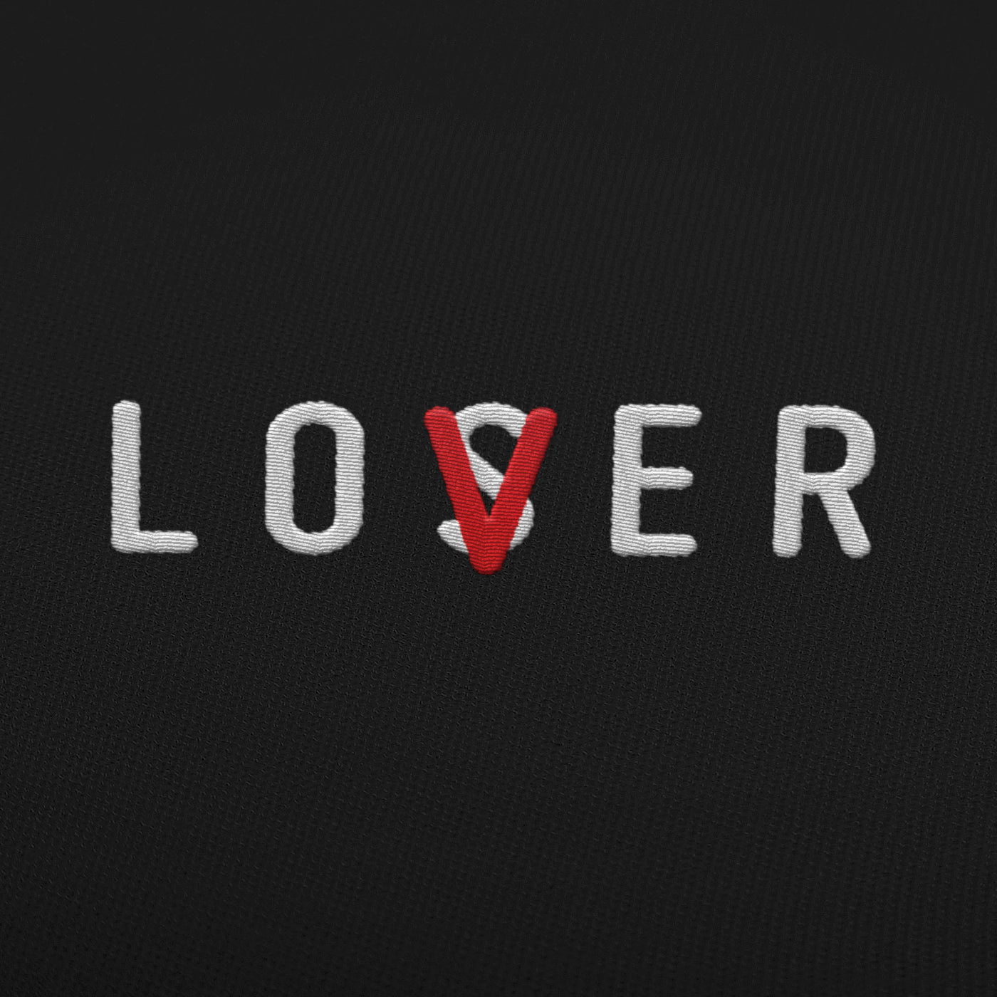 BESTICKTE CAP • LOSER/LOVER