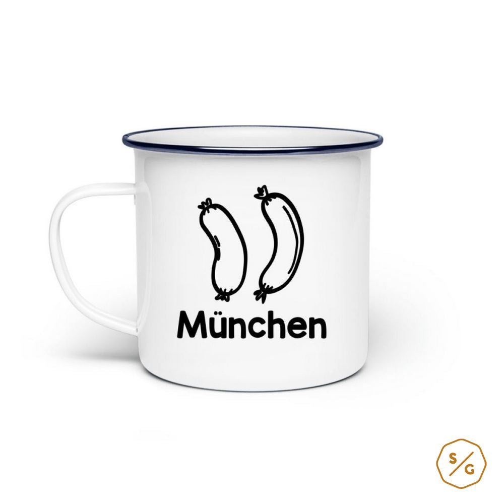 ENAMEL MUG (STEEL) • MUNICH