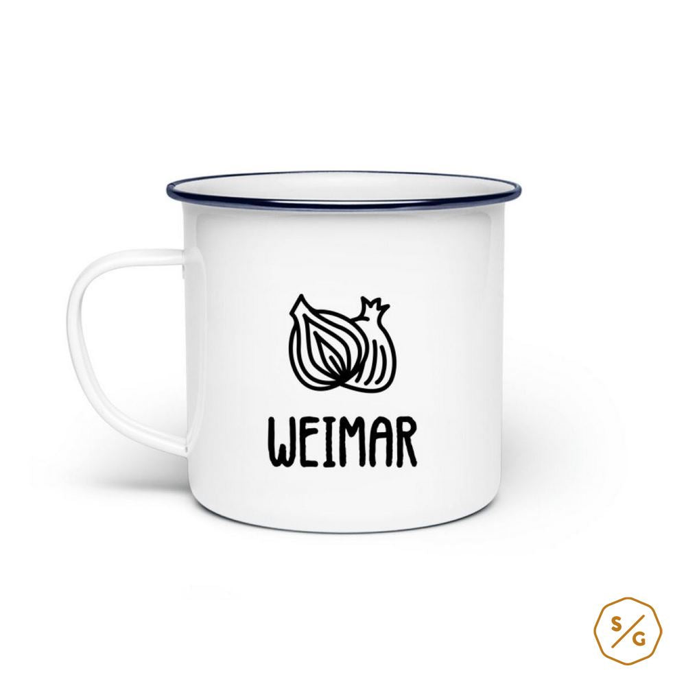 ENAMEL MUG (STEEL) • WEIMAR