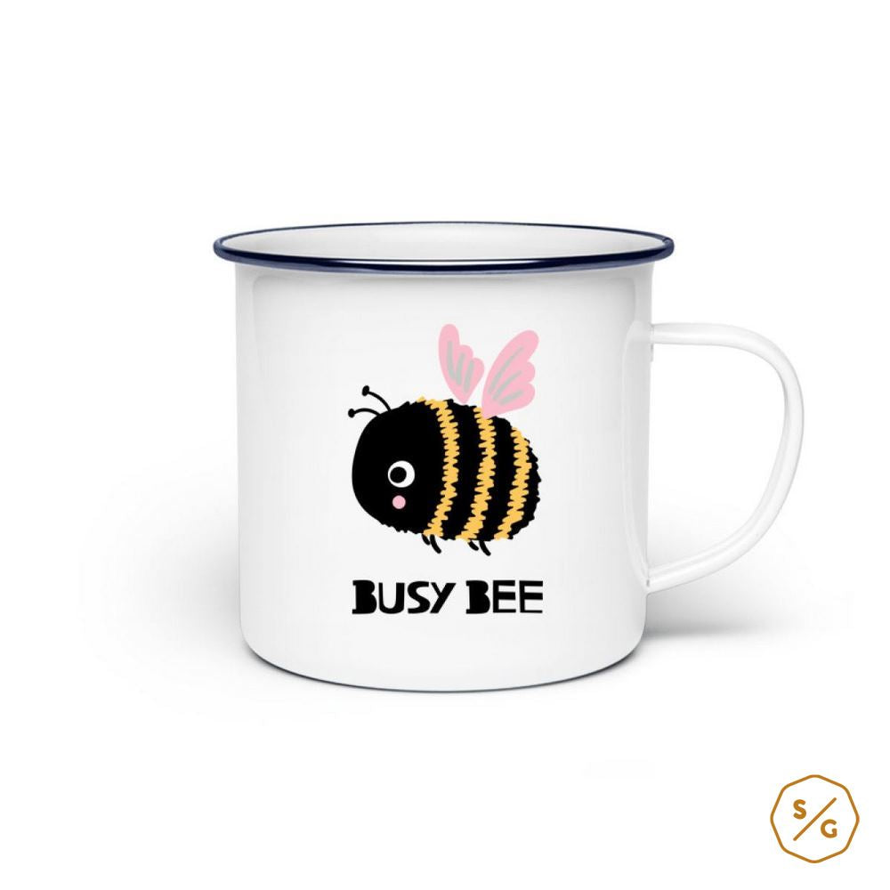 EMAILLE-TASSE (STAHL) • BUSY BEE