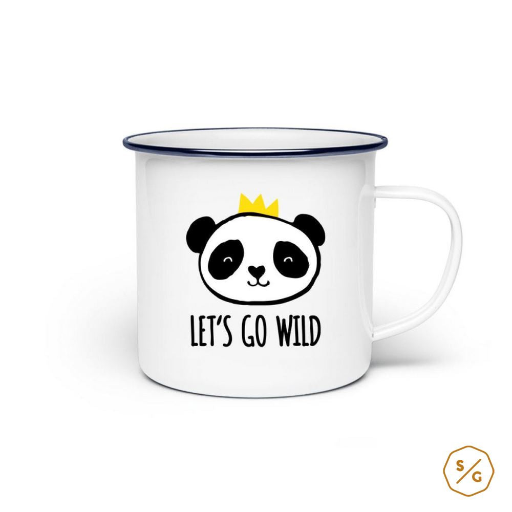 EMAILLE-TASSE (STAHL) • LET'S GO WILD