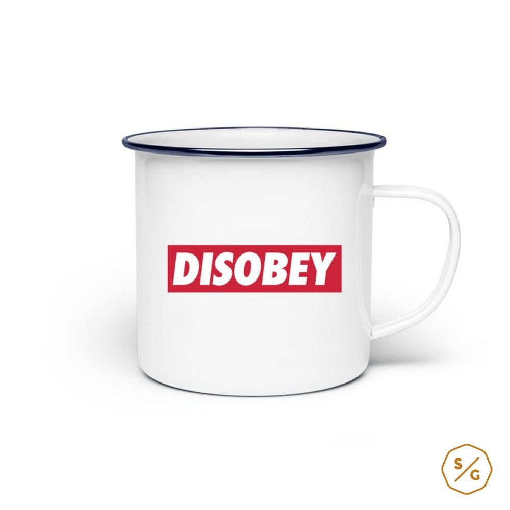 EMAILLE-TASSE (STAHL) • DISOBEY