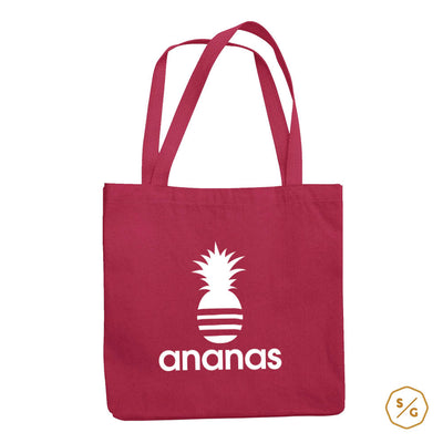 PRINTED COTTON BAG • ANANAS