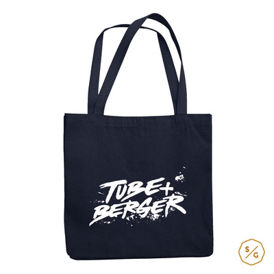 BEDRUCKTE BAUMWOLL-TASCHE • LOGO TUBE & BERGER