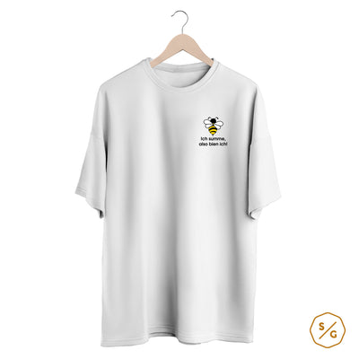 BESTICKTES SHIRT OVERSIZED • ICH SUMME ALSO BIEN ICH!