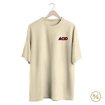 BESTICKTES SHIRT OVERSIZED • ACID