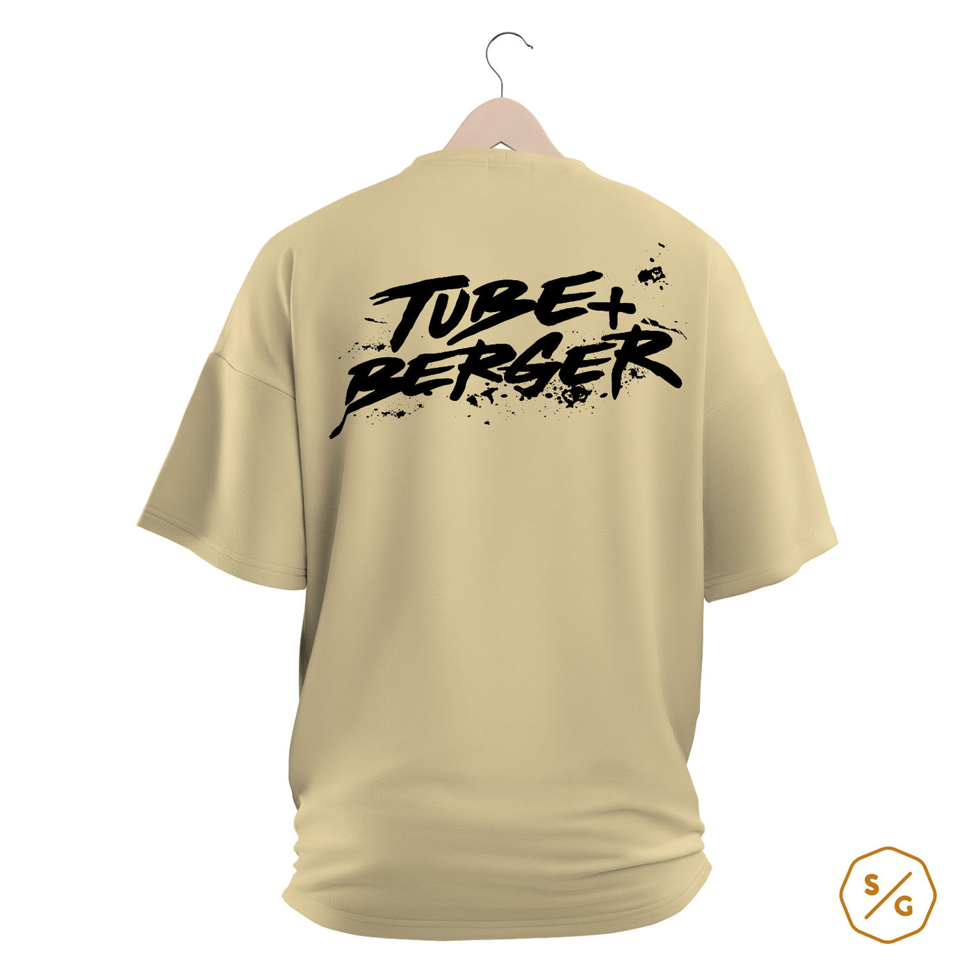 BEDRUCKTES SHIRT OVERSIZED • LOGO TUBE & BERGER