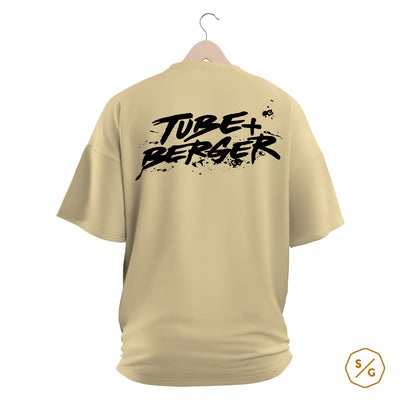 BEDRUCKTES SHIRT OVERSIZED • LOGO TUBE & BERGER