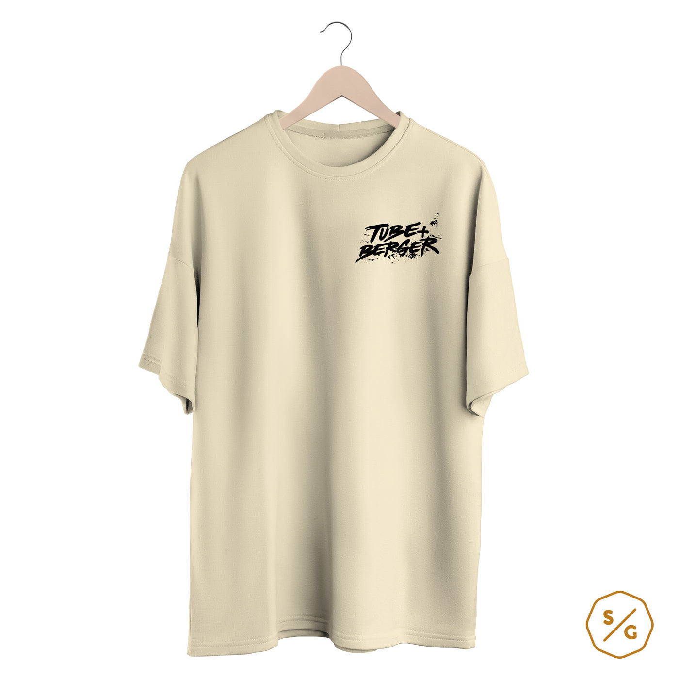 BEDRUCKTES SHIRT OVERSIZED • LOGO TUBE & BERGER