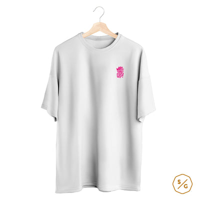 BESTICKTES SHIRT OVERSIZED • WAKE THE FUCK UP!