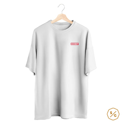 BESTICKTES SHIRT OVERSIZED • DISOBEY