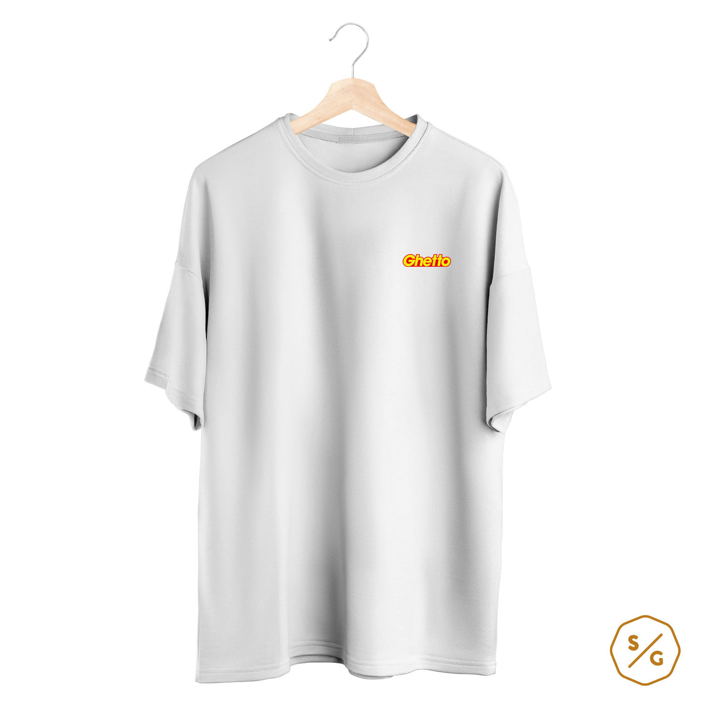 BESTICKTES SHIRT OVERSIZED • GHETTO