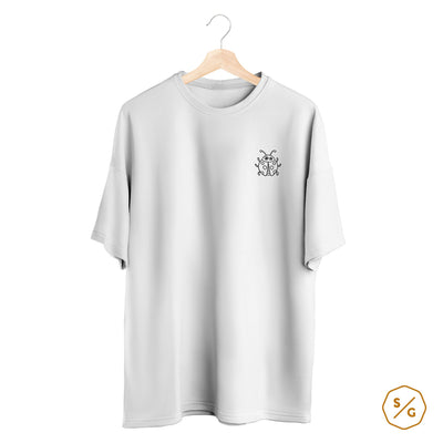 BESTICKTES SHIRT OVERSIZED • CUTE LADYBUG