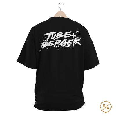 BEDRUCKTES SHIRT OVERSIZED • LOGO TUBE & BERGER