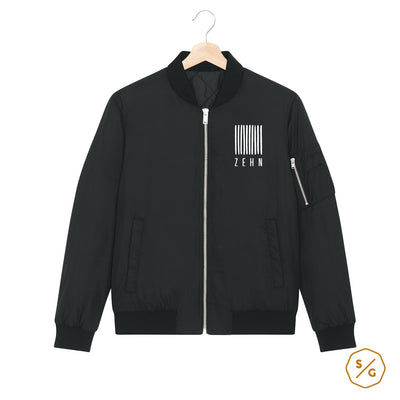 BESTICKTE BOMBERJACKE • LOGO ZEHN RECORDS