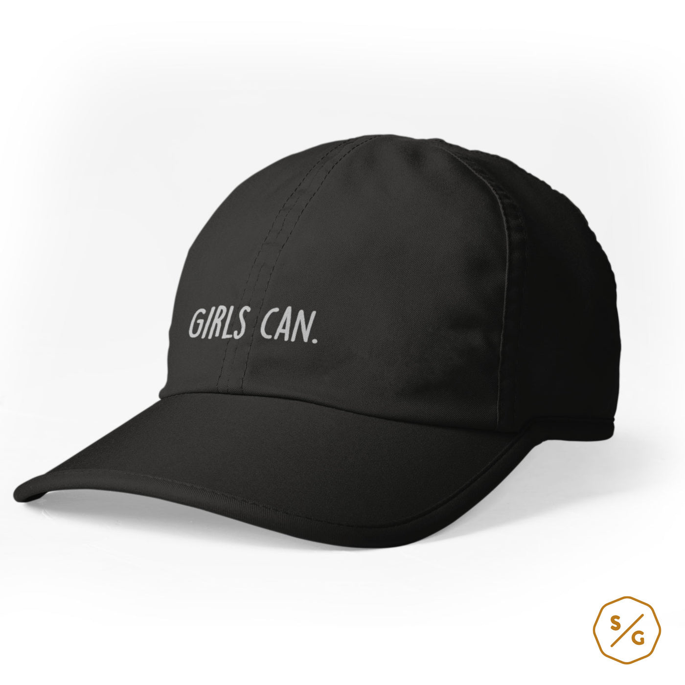 BESTICKTE CAP • GIRLS CAN.