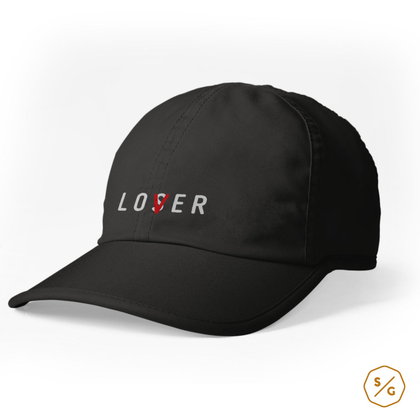 BESTICKTE CAP • LOSER/LOVER