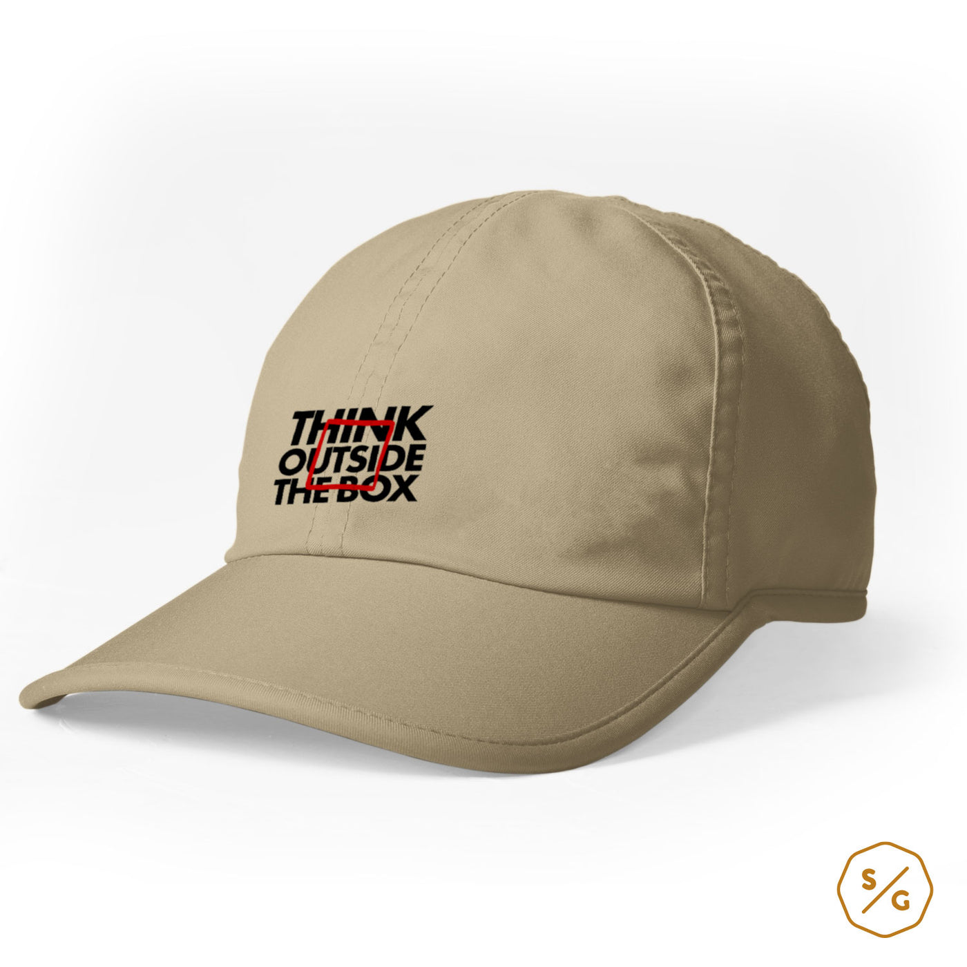 BESTICKTE CAP • THINK OUTSIDE THE BOX