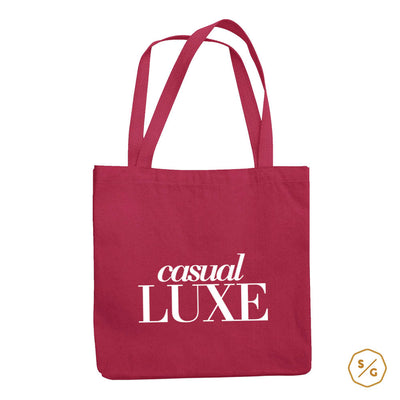 BEDRUCKTE BAUMWOLL-TASCHE • CASUAL LUXE