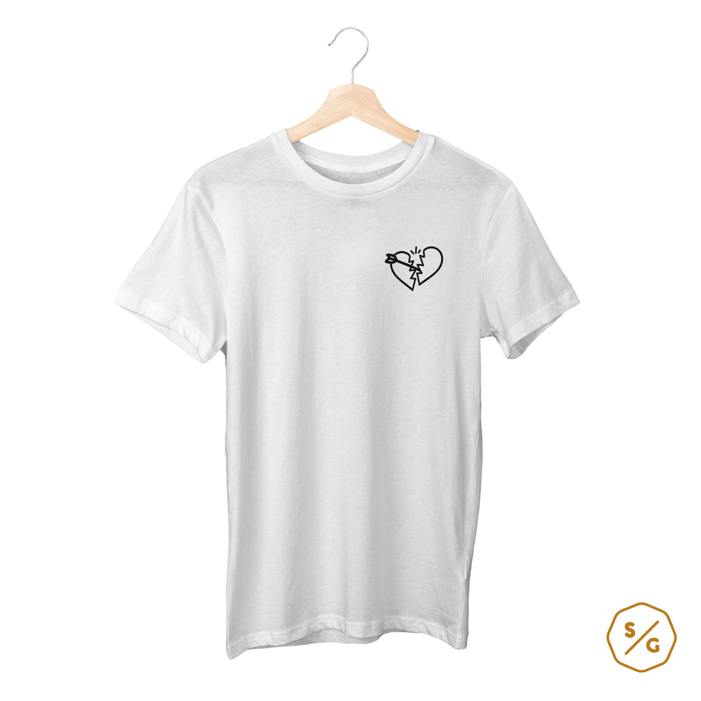 BESTICKTES SHIRT • BROKEN HEART