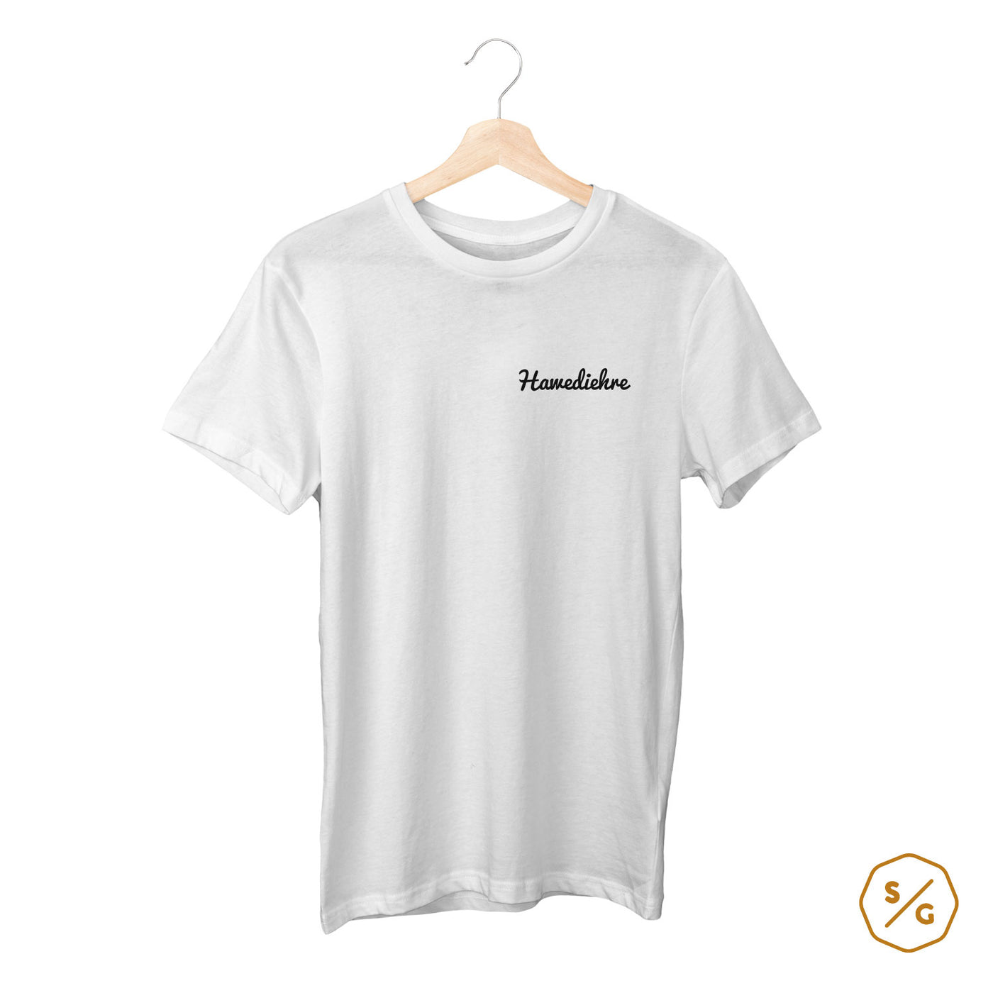 BESTICKTES SHIRT • HAWEDIEHRE