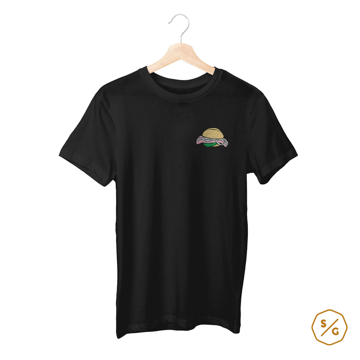 BESTICKTES SHIRT • FISCHBRÖTCHEN