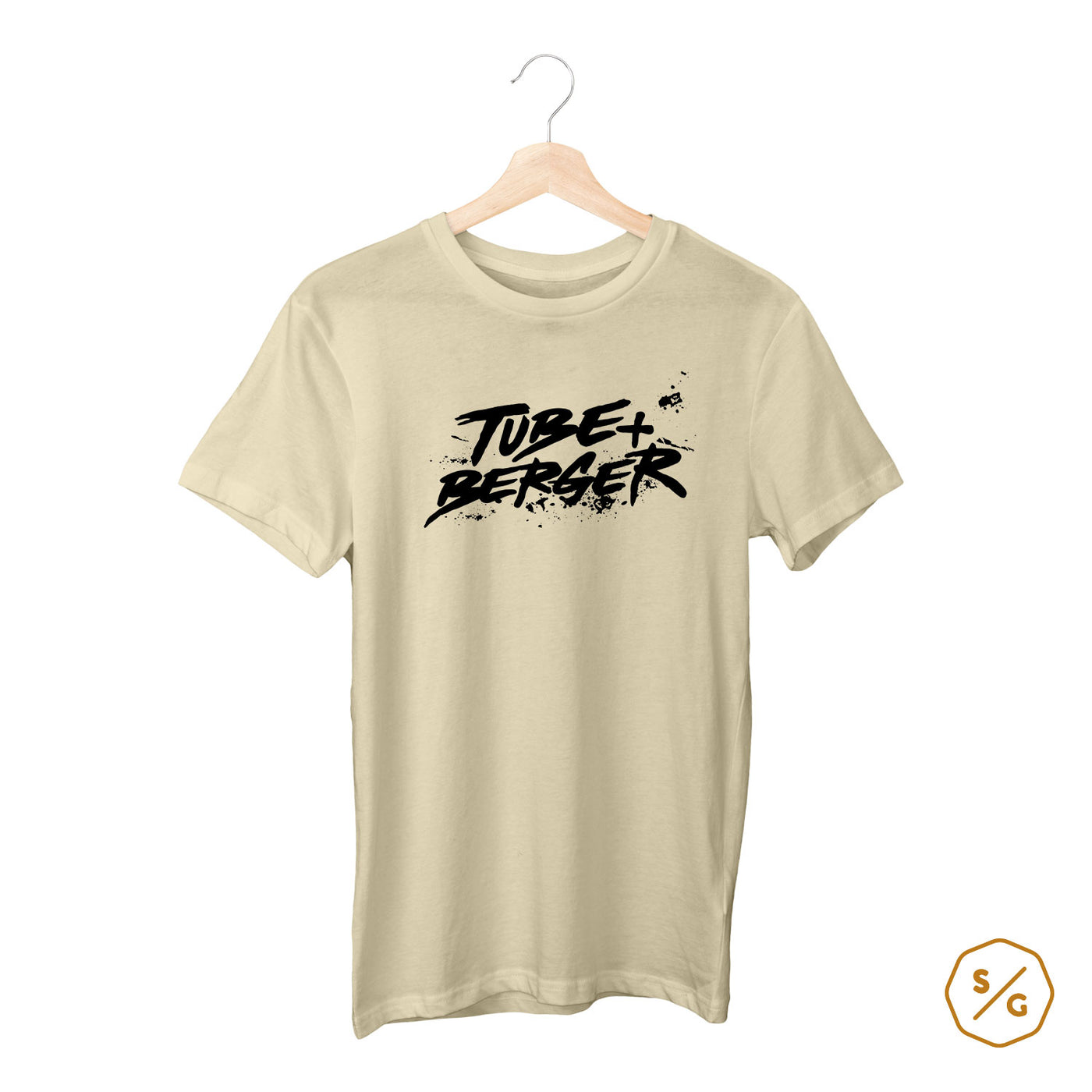 BEDRUCKTES SHIRT • LOGO TUBE & BERGER