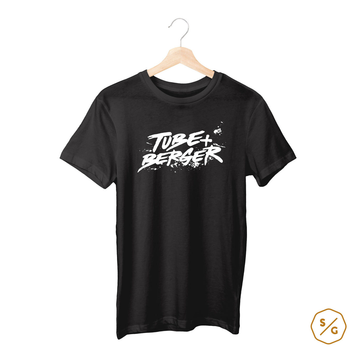 BEDRUCKTES SHIRT • LOGO TUBE & BERGER