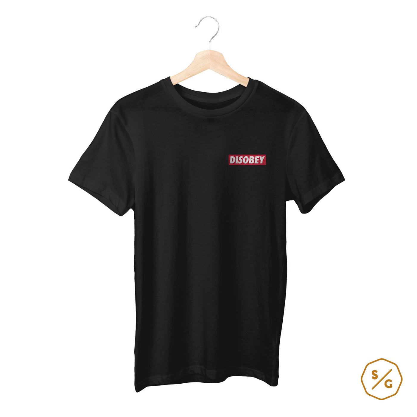 BESTICKTES SHIRT • DISOBEY