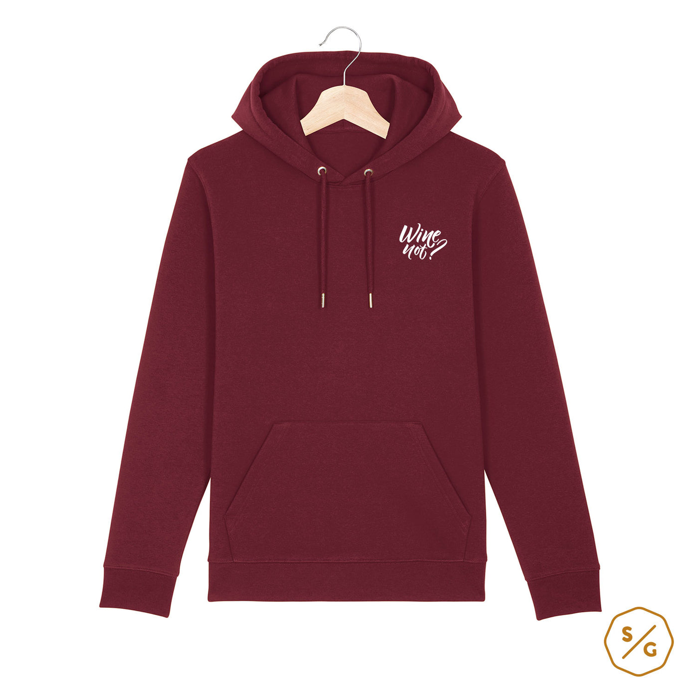 BESTICKTER HOODIE • WINE NOT?