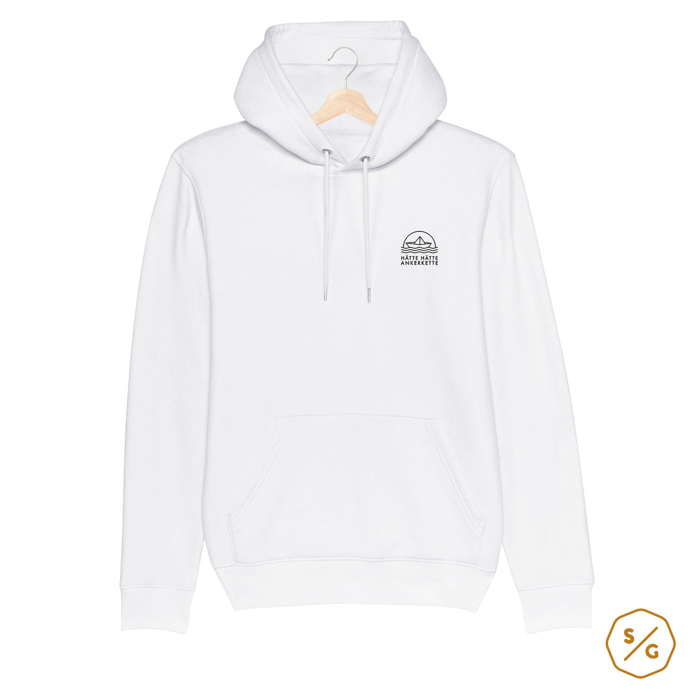 BESTICKTER HOODIE • HÄTTE HÄTTE ANKERKETTE