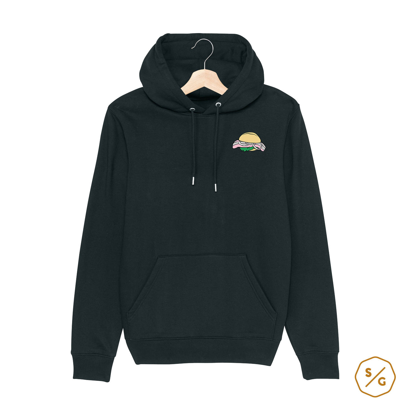 BESTICKTER HOODIE • FISCHBRÖTCHEN