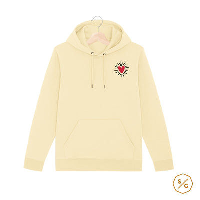 BESTICKTER HOODIE • SHINING HEART