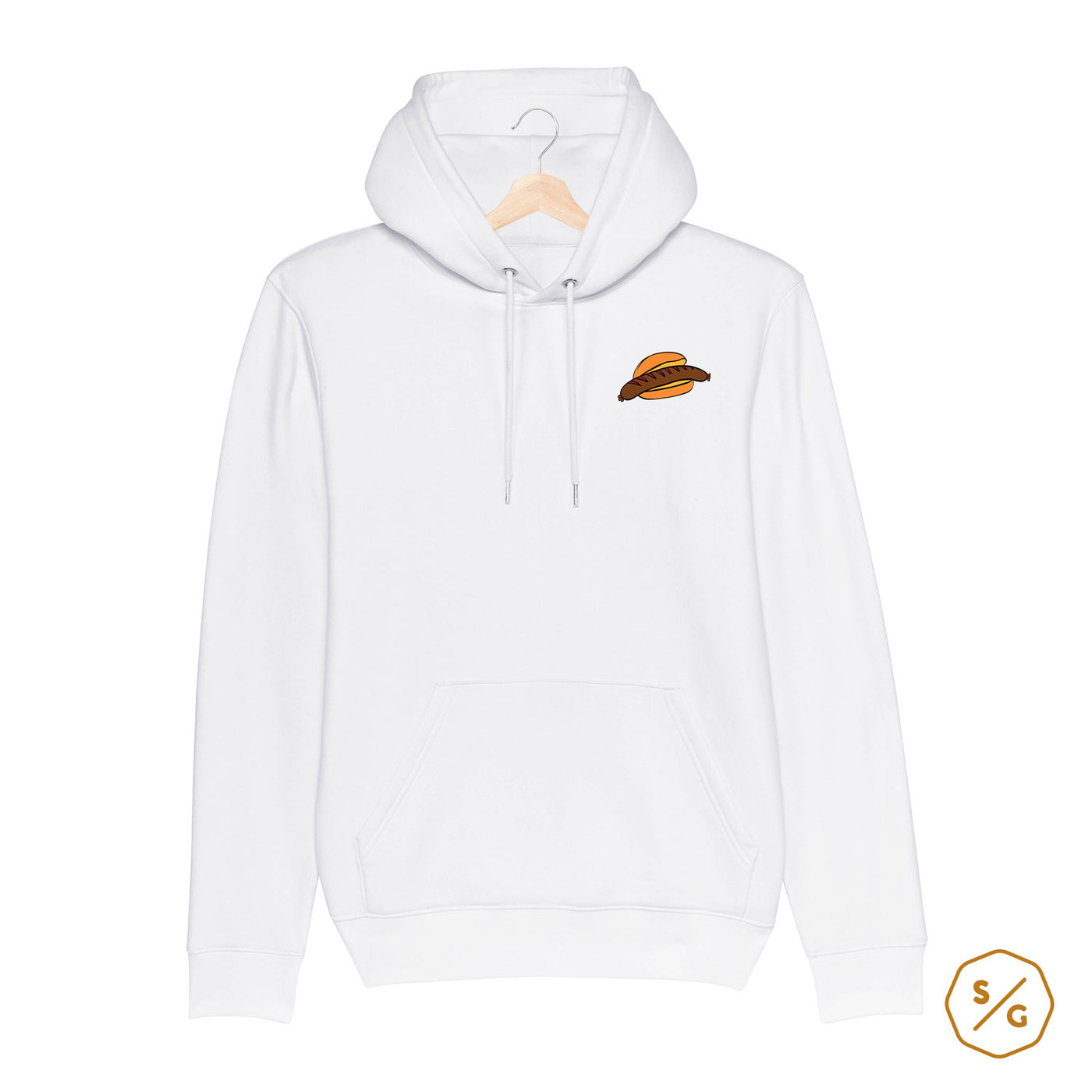 BESTICKTER HOODIE • BRATWURST