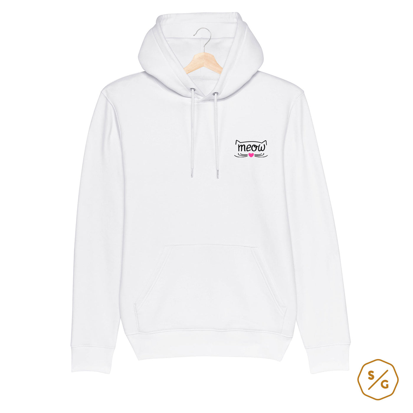 BESTICKTER HOODIE • MEOW