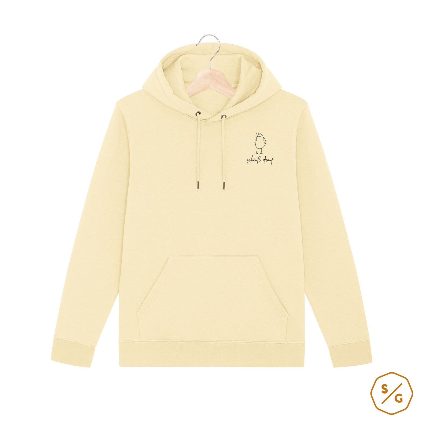 BESTICKTER HOODIE • SCHEISS DRAUF