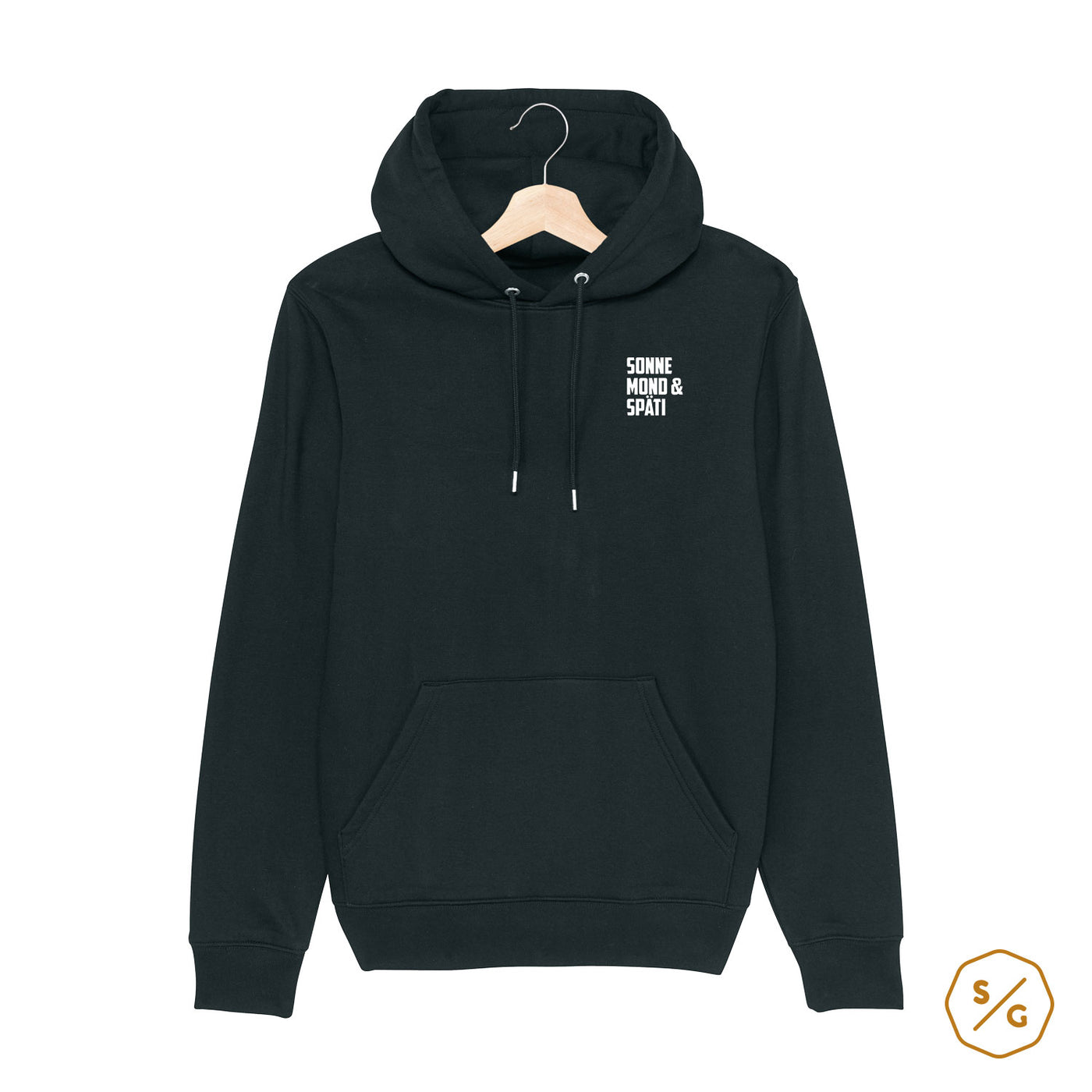 BESTICKTER HOODIE • SONNE MOND & SPÄTI