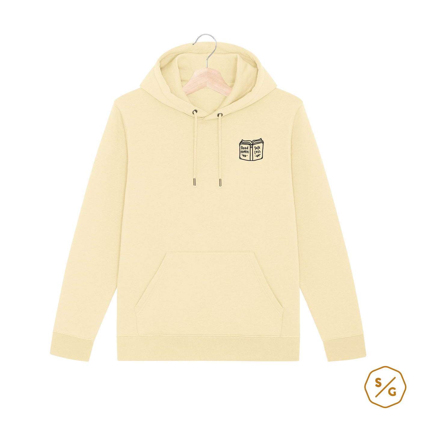 BESTICKTER HOODIE • READ MORE TALK LESS