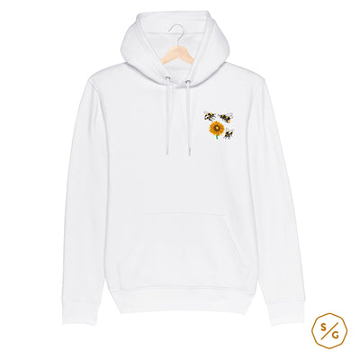 BESTICKTER HOODIE • SUNFLOWER BEE